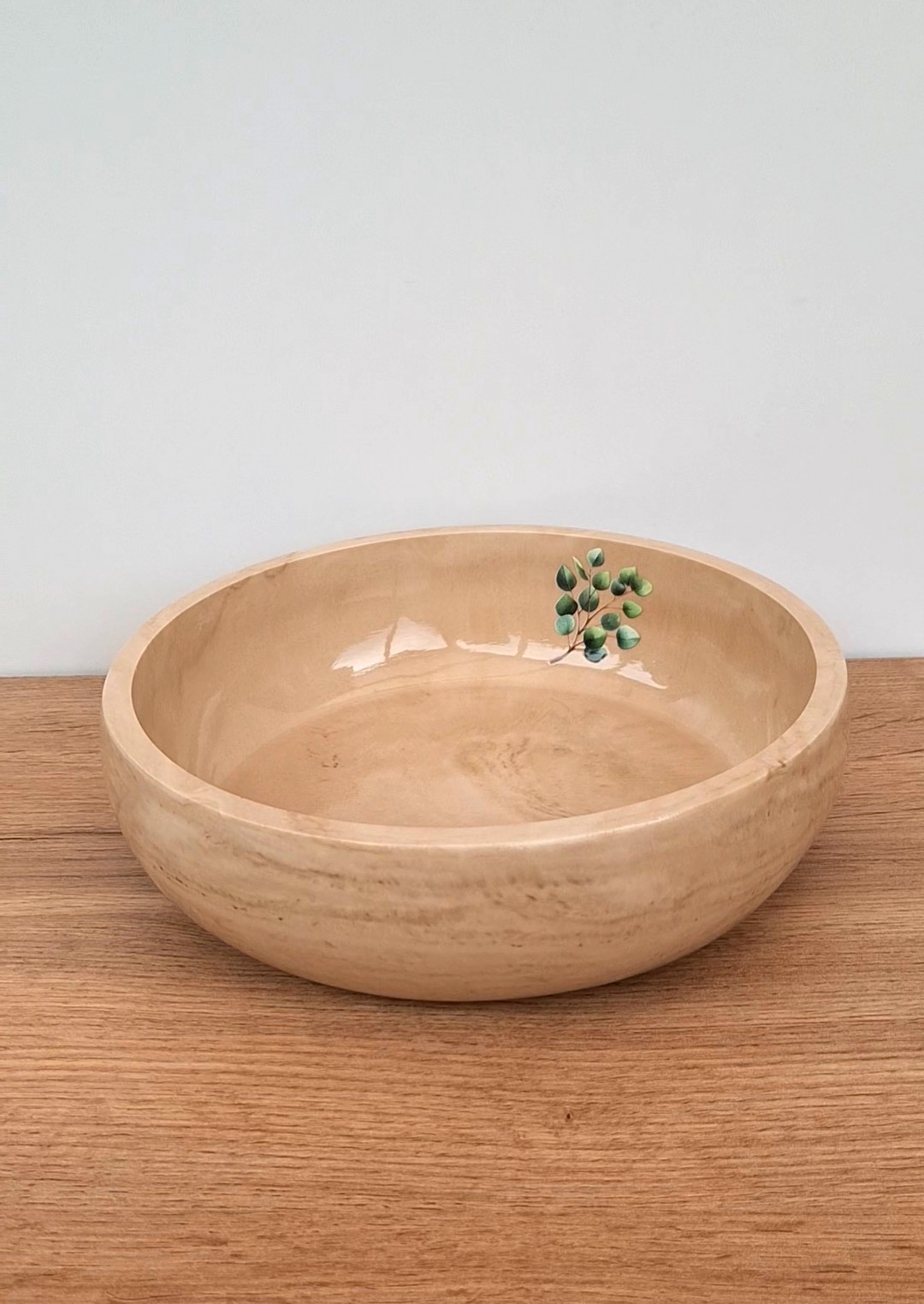 Ručne vyrobená miska – mramorový vzor, 18,5 cm