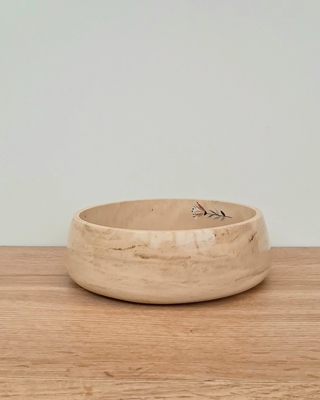 Ručne vyrobená miska – mramorový vzor, 17 cm