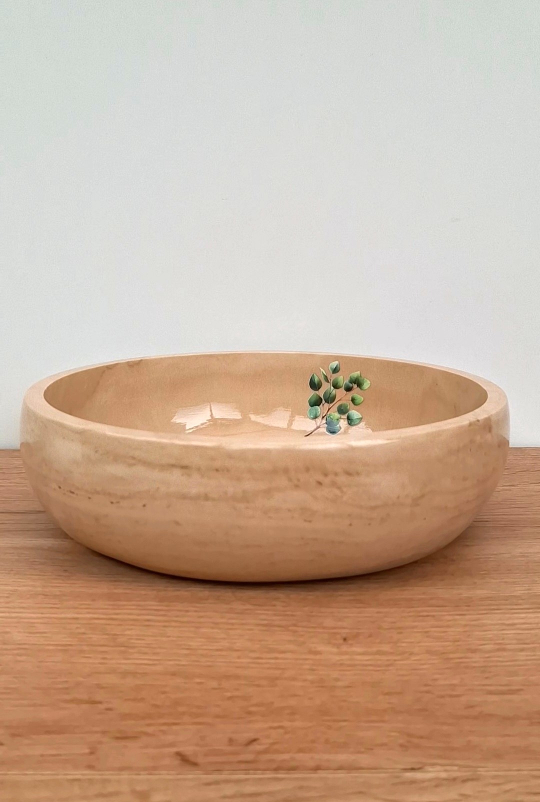 Ručne vyrobená miska – mramorový vzor, 18,5 cm